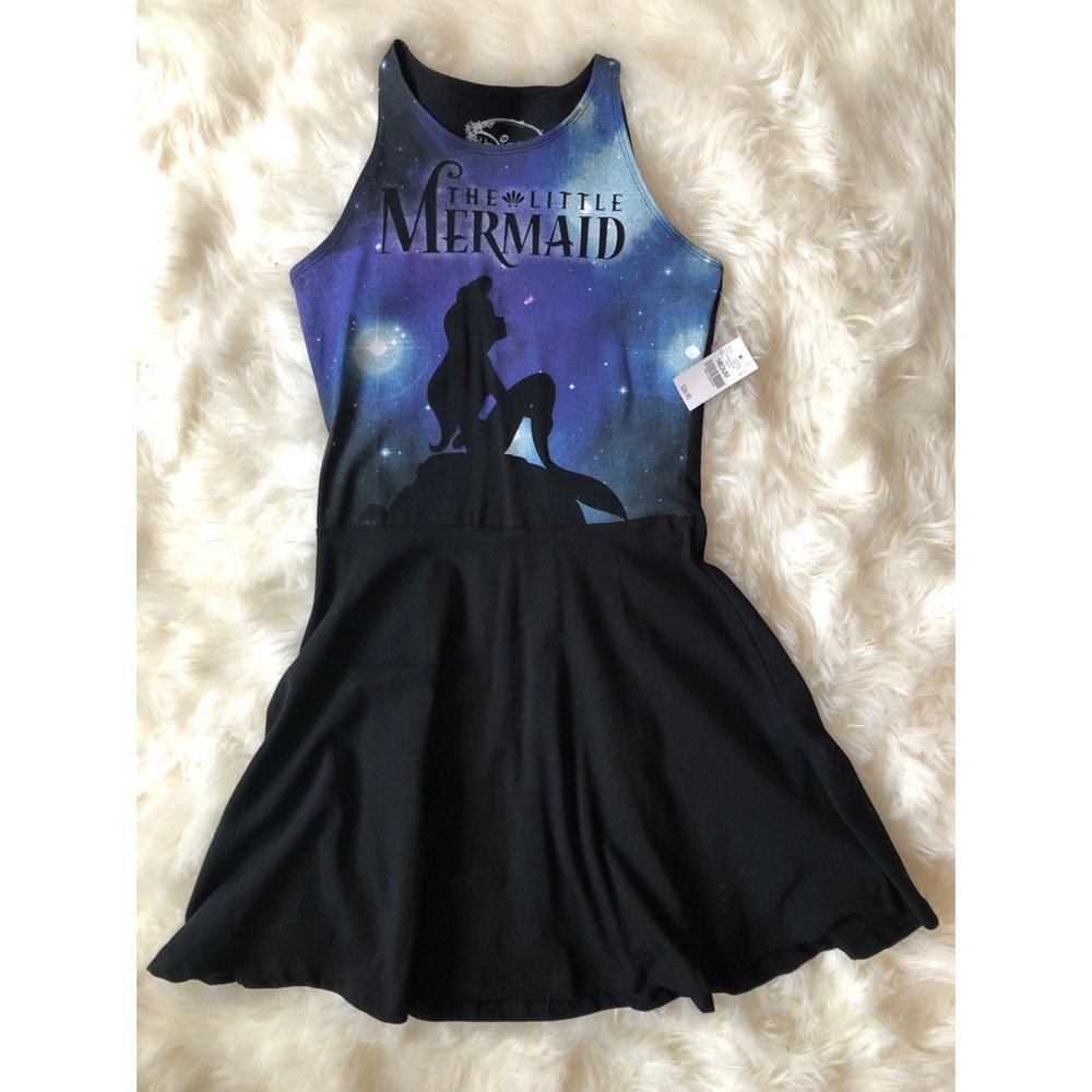 The Little Mermaid skater mini dress, never worn